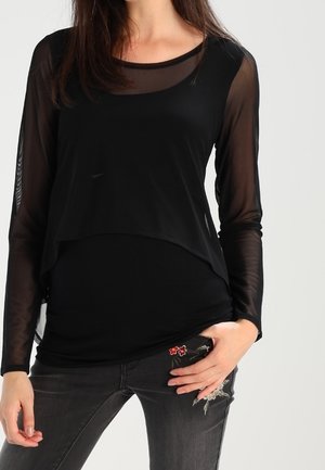 Langarmshirt - black