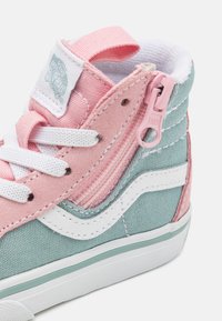 Vans SK8-HI REISSUE SIDE ZIP UNISEX - High-top trainers - blue/pink