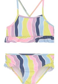 Color Kids - WITH FRILLS AOP - Bikiny - lavender mist Miniatura obrázku 1