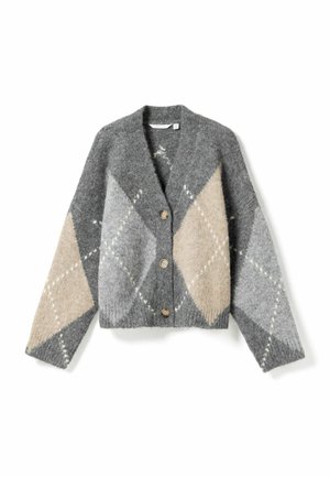 Noella, N-LAIANA KNIT CARDIGAN - Ζακέτα - grey mix