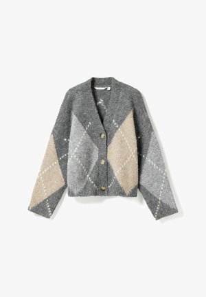 Noella, N-LAIANA KNIT CARDIGAN - Ζακέτα - grey mix