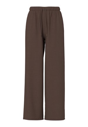 Pieces, PCCHILLI NEW WIDE PANTS - Pantaloni de trening - hot fudge