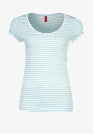 QS, T-Shirt basic - mint