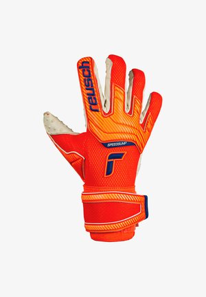 Goalkeeping gloves - orangeblau