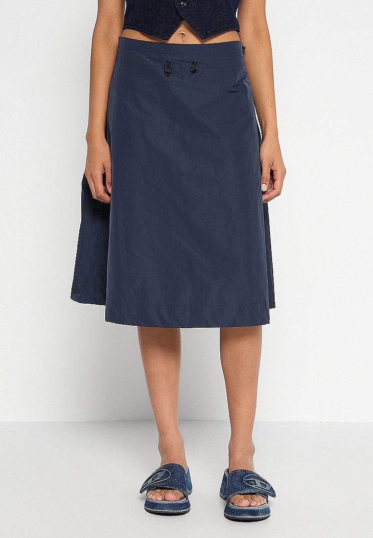 Ecoalf A-lijn rok donkerblauw Ecoalf A-lijn rok donkerblauw