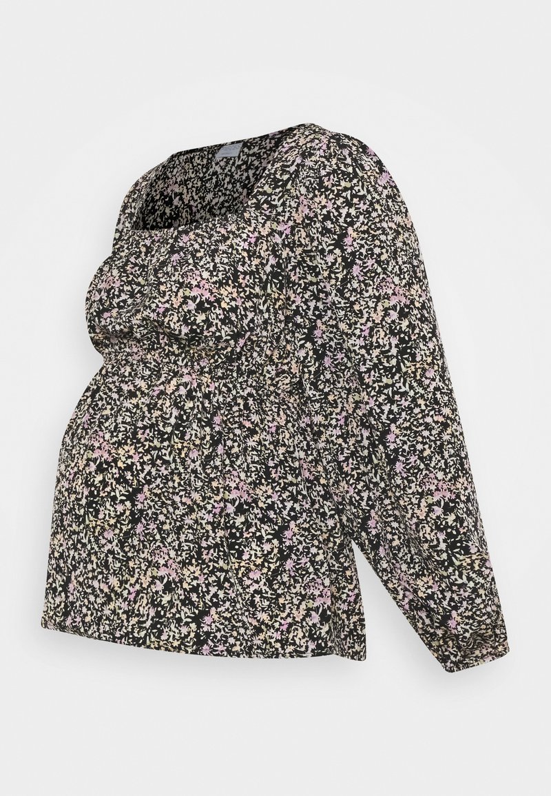 Pieces Maternity Longsleeve zwart
