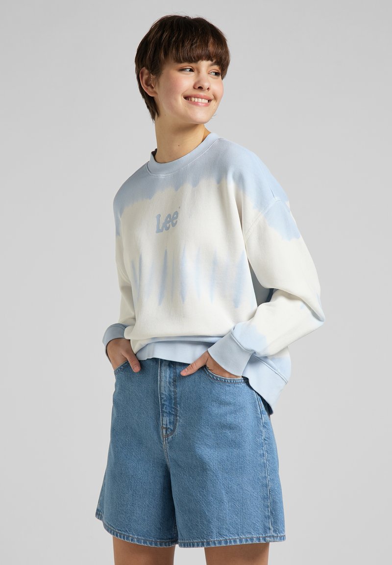 Damen Sweatshirts | Lee TIE_DYE_SWS Sweatshirt arctic ice/hellblau - QW07177 Damen Sweatshirts | Lee TIE_DYE_SWS Sweatshirt arctic ice/hellblau - QW07177