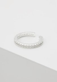 Orelia PAVE SINGLE EAR CUFF - Ohrringe - silver-coloured