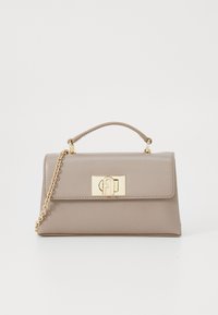 MINI CROSSBODY TOP HANDLE - Käsilaukku - stucco gray