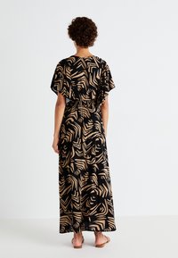 Vero Moda VMEVA EASY VNECK ANKLE DRESS  - Dnevna haljina - black