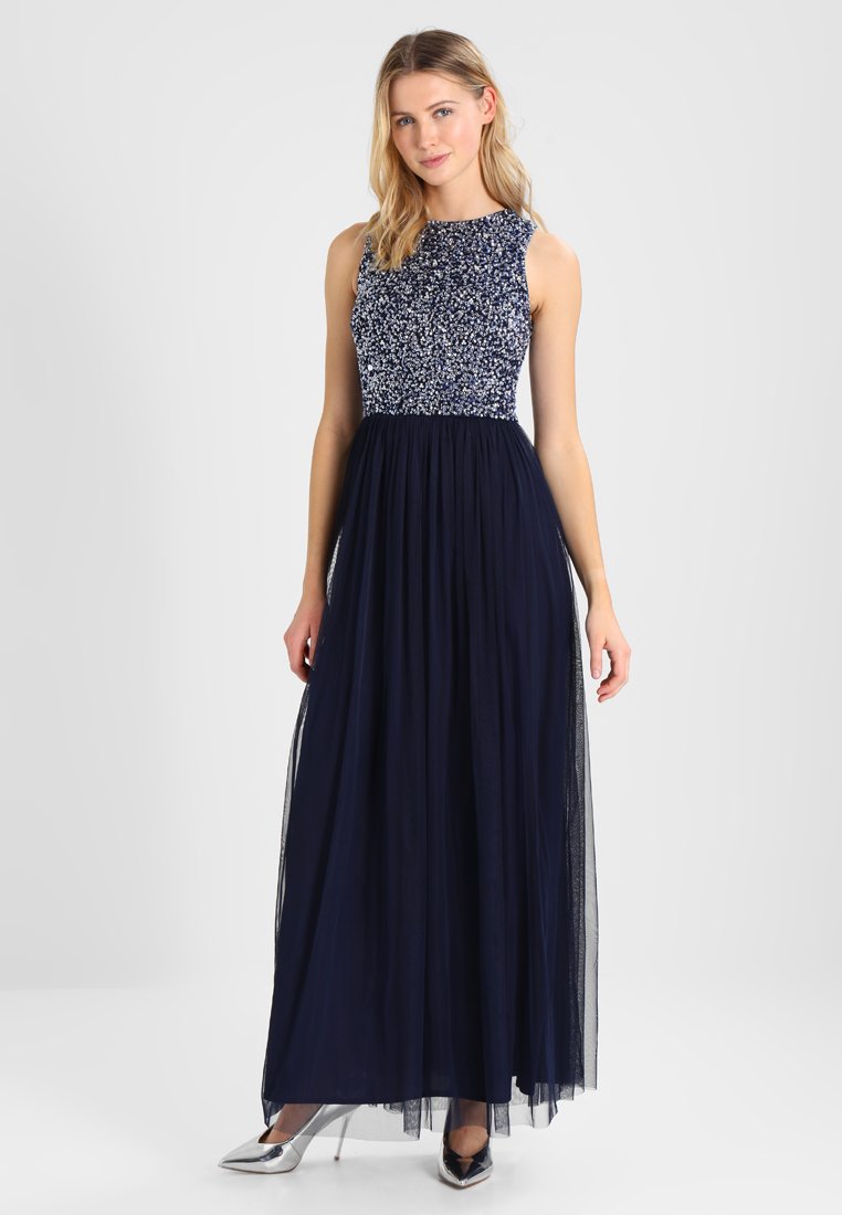 Lace \u0026 Beads PICASSO MAXI - Ballkleid - midnight blue/dunkelblau -  Zalando.de
