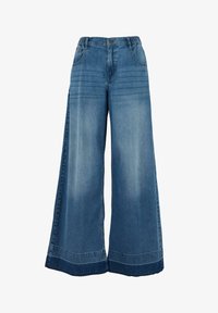 Niet geselecteerd, mid deep blue washed