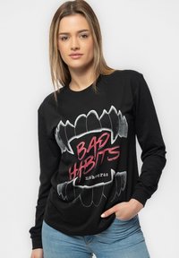 Paradiso Clothing ED SHEERAN BAD HABITS  - Long sleeved top - black