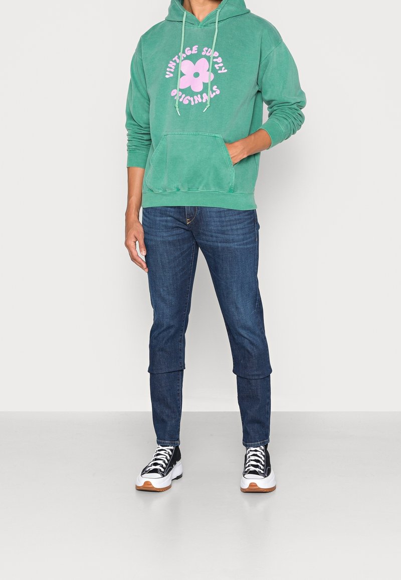 Vintage Supply Jersey con capucha - green