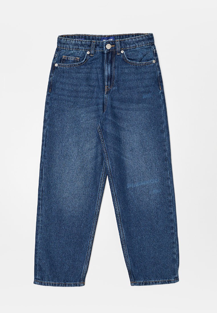 ONLY & SONS junior Wijde jeans donkerblauw
