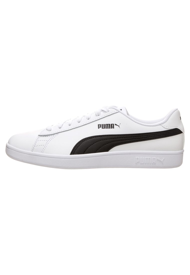 puma smash platform l white