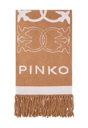 SVEZIA  LOGO - Sciarpa - cammello bianco