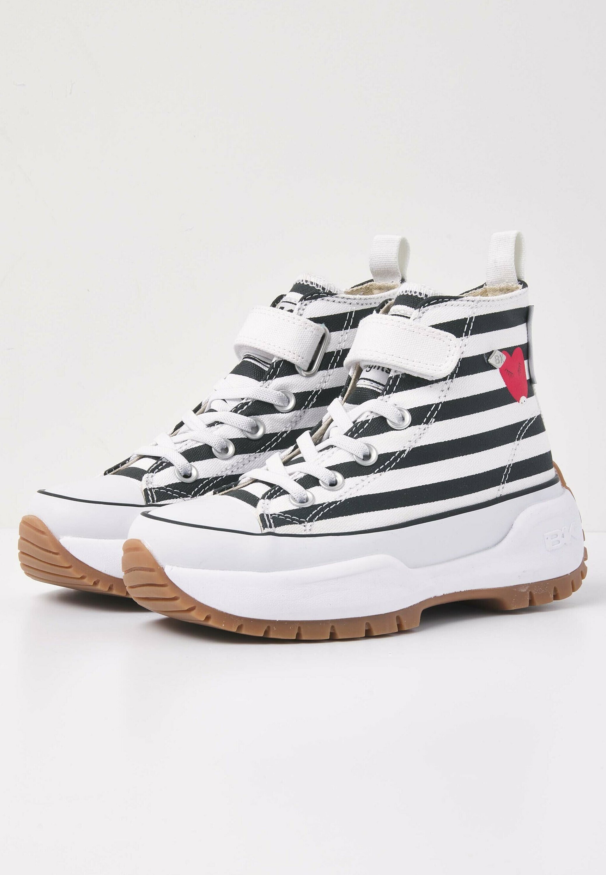 British Knights Kaya Mid Fly Sneaker Für Mädchen - Aus Canvas, Mit Profiliertem Gummisohle