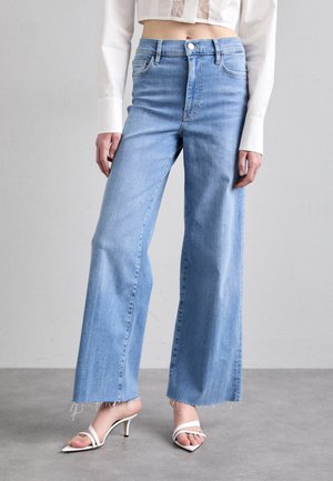 PALAZZO RAW FRAY - Relaxed fit jeans - clearwater