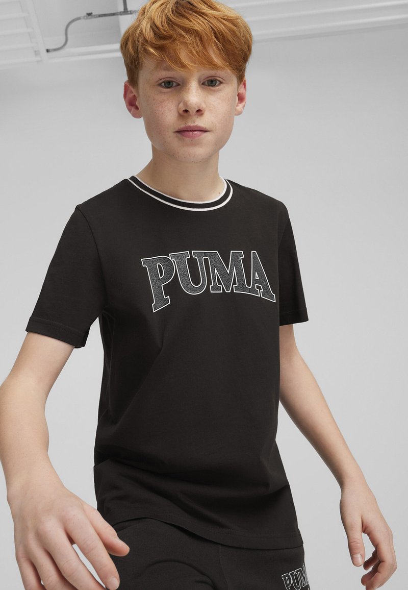 Puma SQUAD - Camiseta estampada - black
