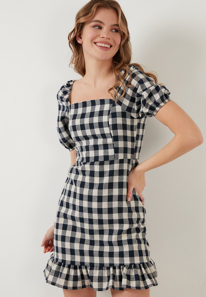 Damen Freizeitkleider | LELA Freizeitkleid navy blue/dunkelblau - GB25180 Damen Freizeitkleider | LELA Freizeitkleid navy blue/dunkelblau - GB25180