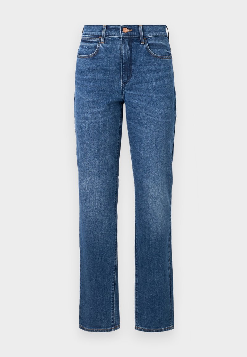 Wrangler Straight leg jeans blauw denim/bluedenim Wrangler Straight leg jeans blauw denim/bluedenim