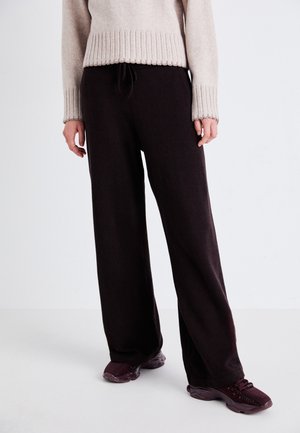 Trousers - terra brown