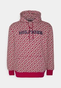 Tommy Hilfiger Felpa con cappuccio - berry