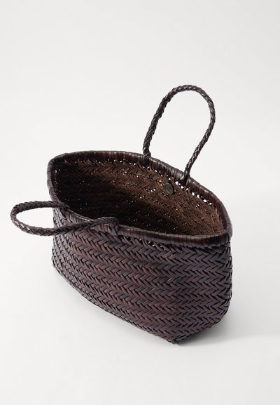 DRAGON DIFFUSION BAMBOO TRIPLE JUMP SMALL - Borsa a mano - dark brown