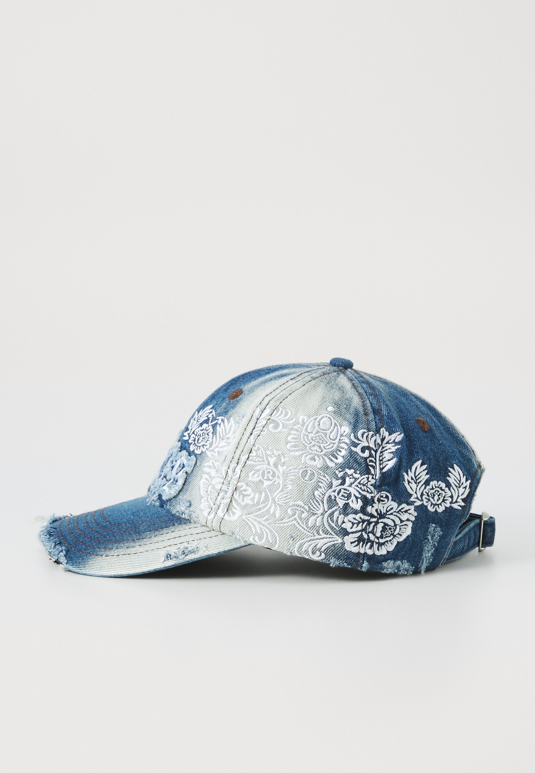 Aries DESTROYED LACE UNISEX - Cap - denim/blue denim - Zalando.co.uk