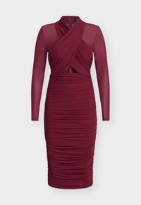 ALIYAH DRESS - Vestido de dia - burgundy