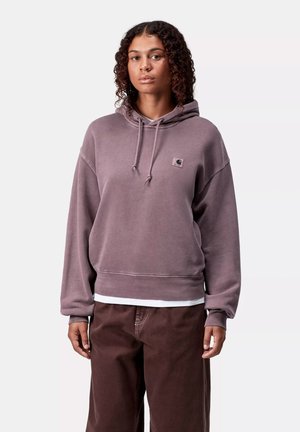 HOODED NELSON - Jersey con capucha - phlox