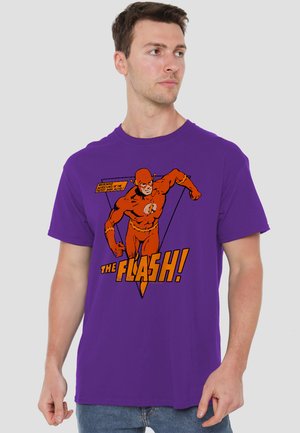 Cotton Soul, DC FLASH WHIRLWIND - Print T-shirt - purple