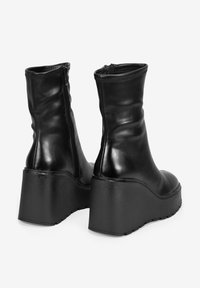 Bosanova Botines de cuña - black