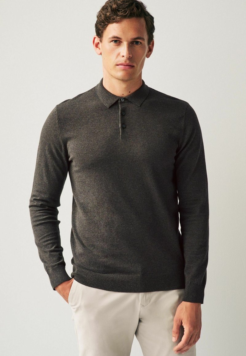 Next STANDARD - Top s dlhým rukávom - brown grey