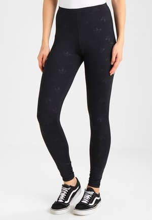 Leggings - Trousers - black