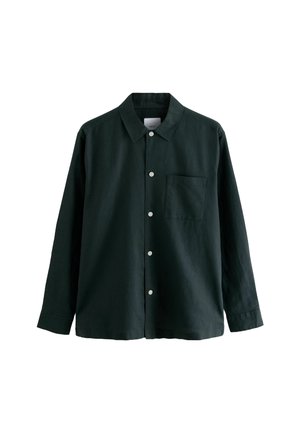 Next REGULAR FIT BLEND LONG SLEEVE - Hemd - black