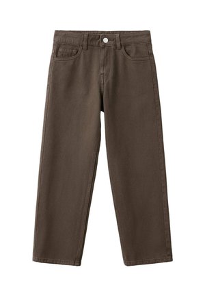 Mango Kids, KID - Džínsy s rovným strihom - brown