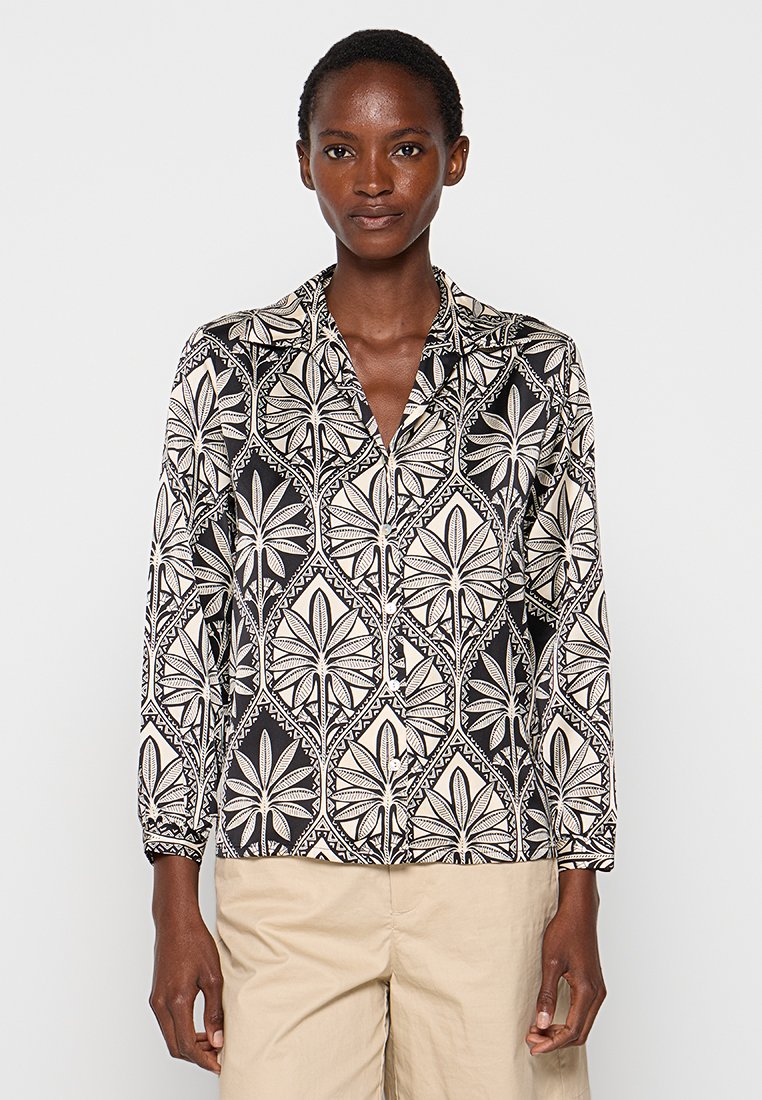 Etam Overhemdblouse zwart Etam Overhemdblouse zwart