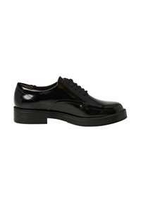 Tamaris HALBSCHUH - Šnurovačky - black