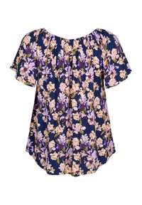 Zizzi WITH SHORT SLEEVES - Bluza - purple