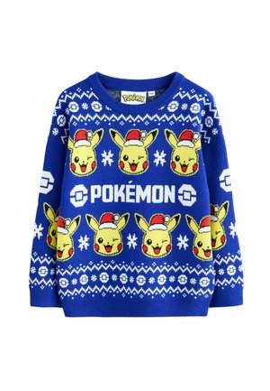 CHRISTMAS  - Džemper - bright blue pokémon