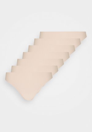 Autumn 7 pack seamless brief - Braguitas - nude