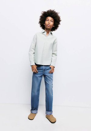 Mango Kids KID - Džínsy s rovným strihom - blue denim