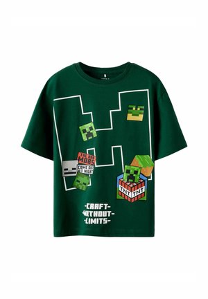 MINECRAFT - Print T-shirt - bistro green