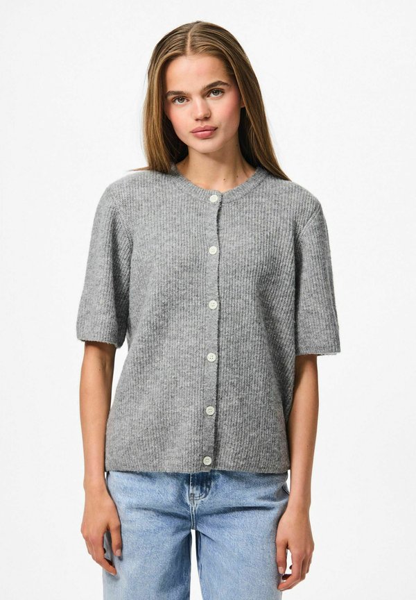 PCSILLY O-NECK - Strickjacke