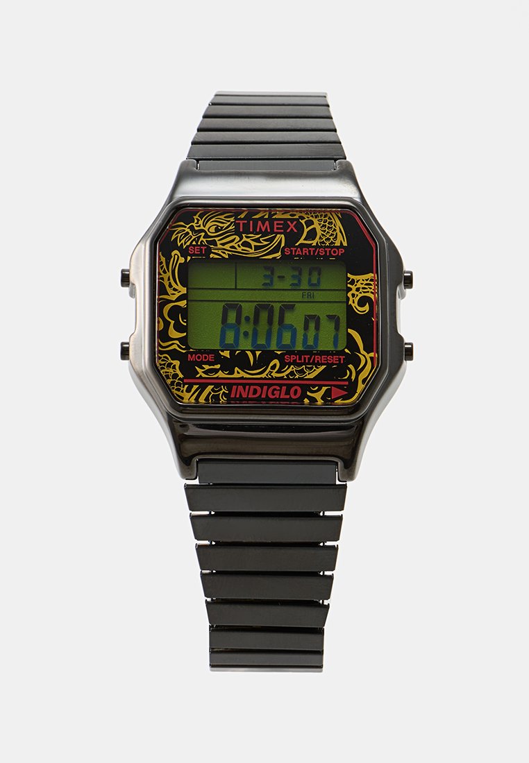 Timex Reloj digital negro