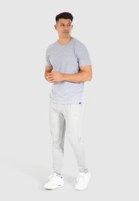 Smilodox JOGGING - DAVID - Trainingsbroek - grau melange