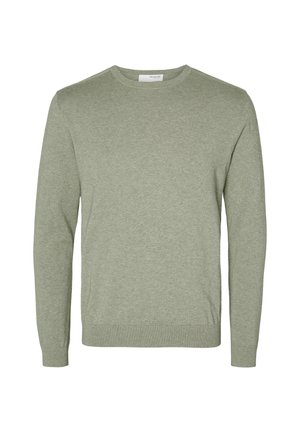 Strickpullover - green