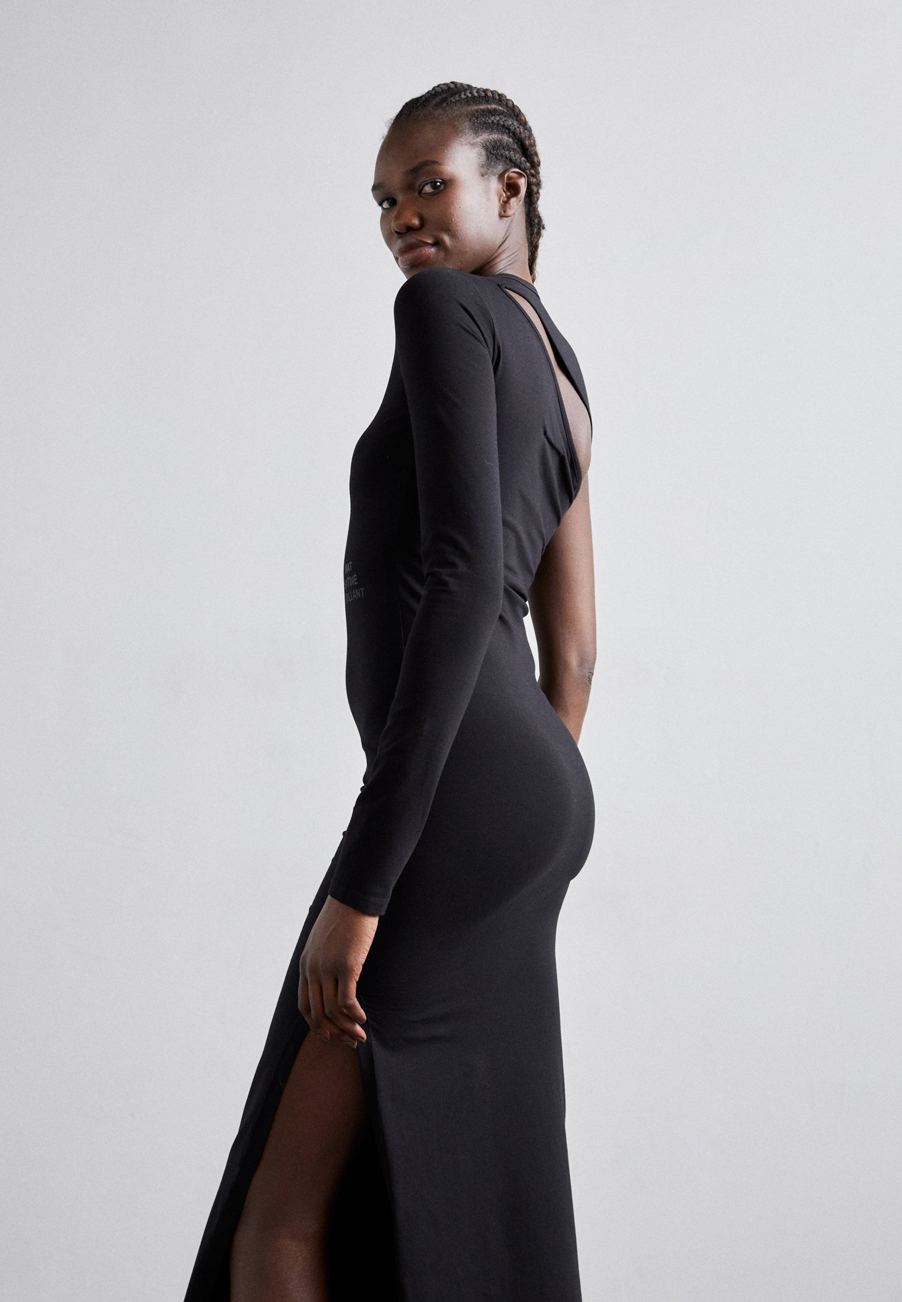 ワンピース MM6 Maison Margiela Black Jersey Dress MM6 Maison Margiela Black Jersey Dress - メルカリ